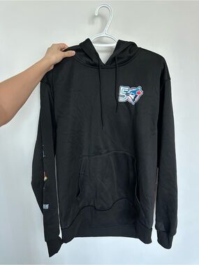 Toronto Blue Jays 50th Anniversary Retro Y2K Giveaway Hoodie
